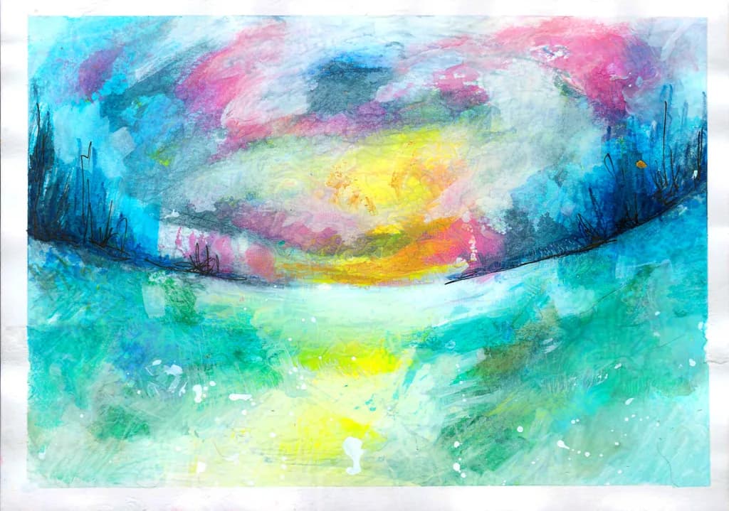 Whispers of Dawn: A Vibrant Journey Through Color and Light