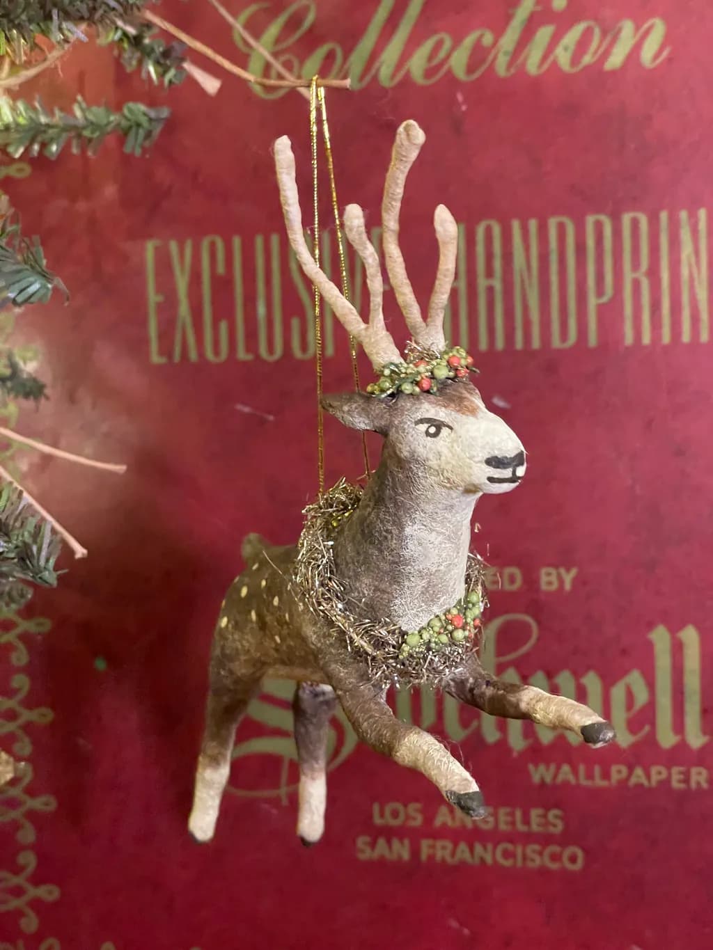 Festive Reindeer Ornament