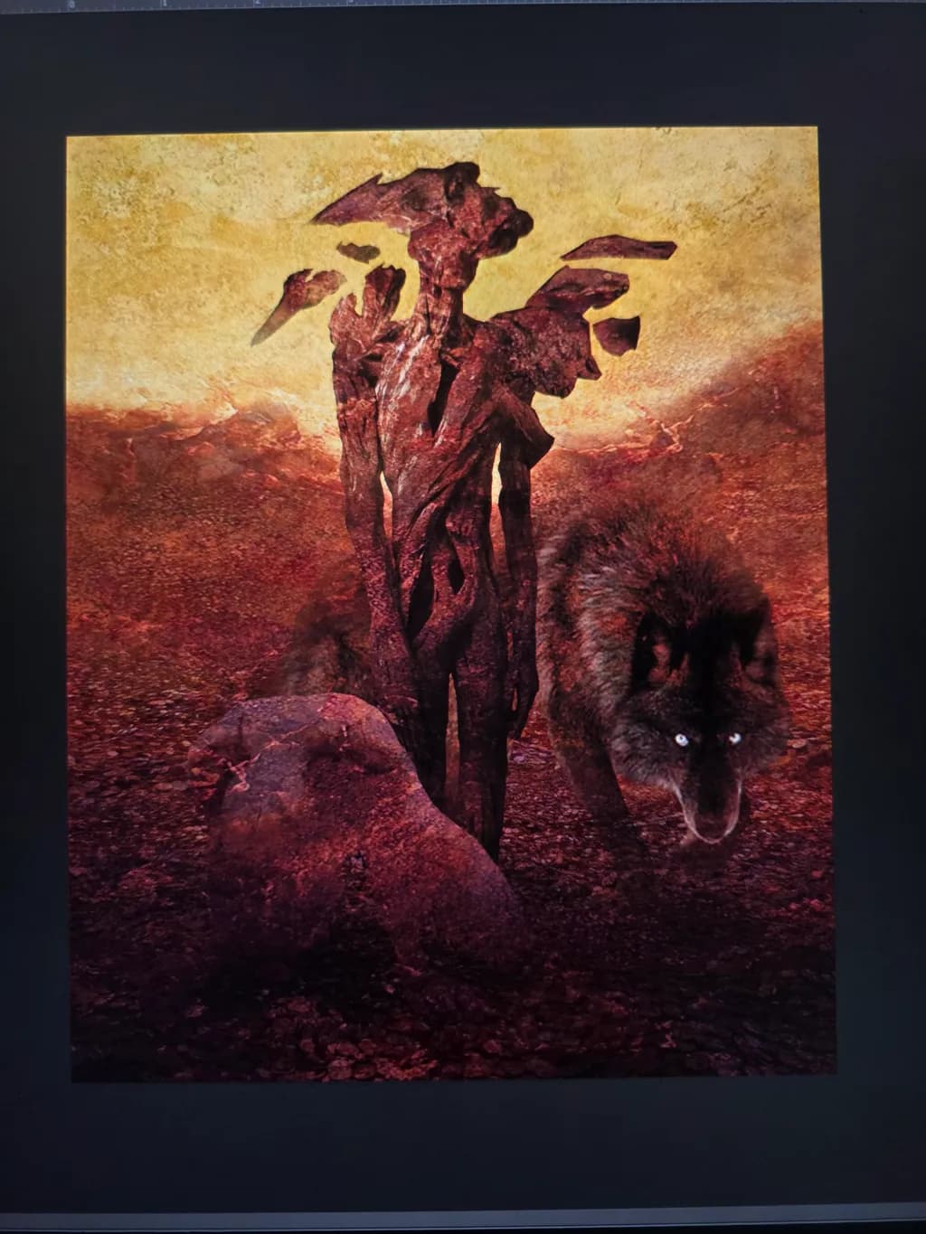 Whispers of the Wild: A Surreal Encounter with Nature's Spirit
