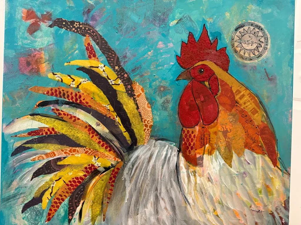 Patchwork Rooster