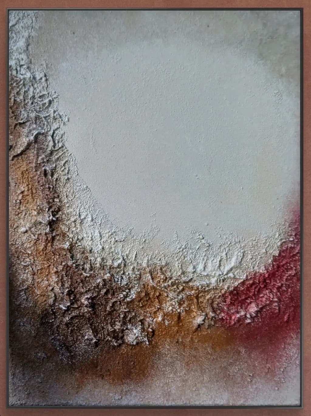 Whispers of Earth: A Textured Journey Through Color and Form