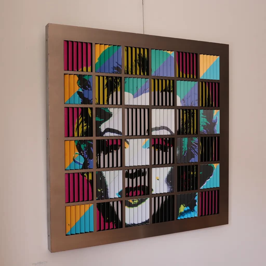 Pop Art Portrait Grid