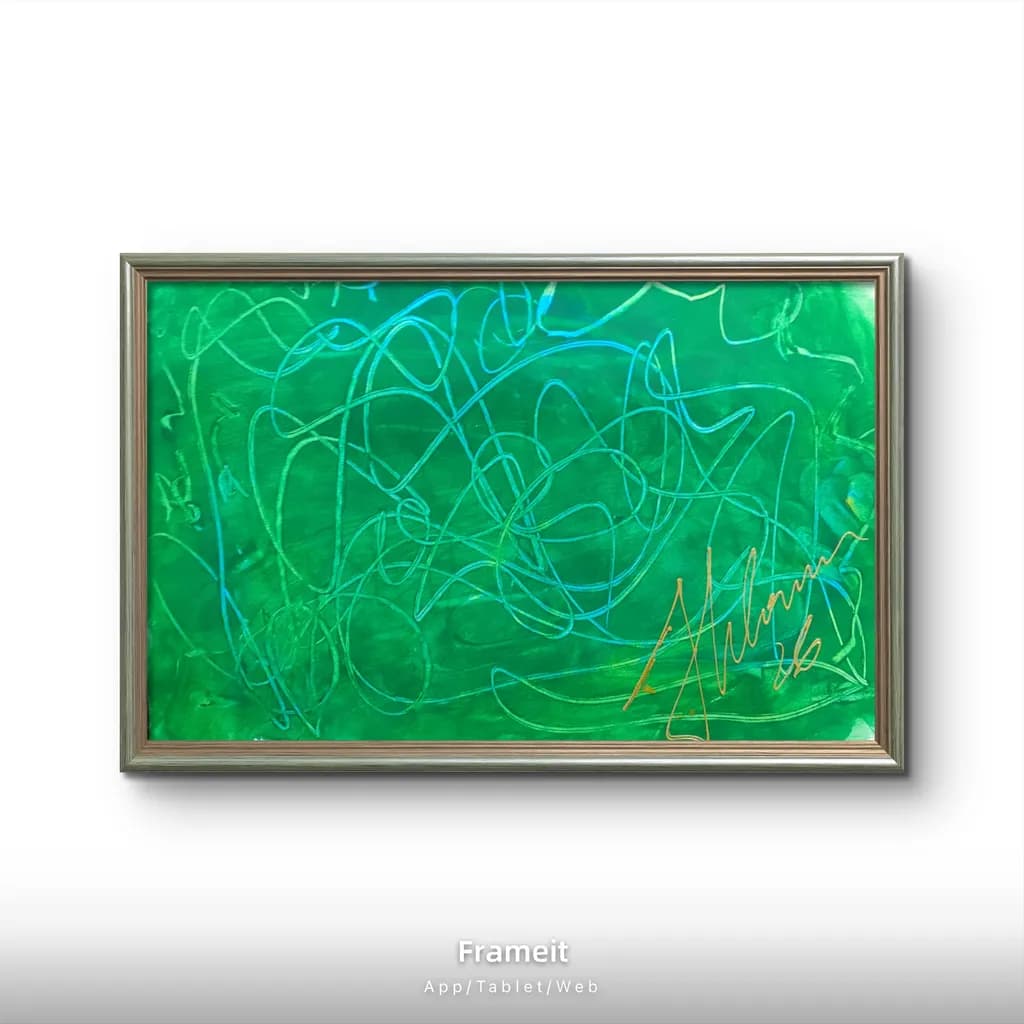 Abstract Green Composition