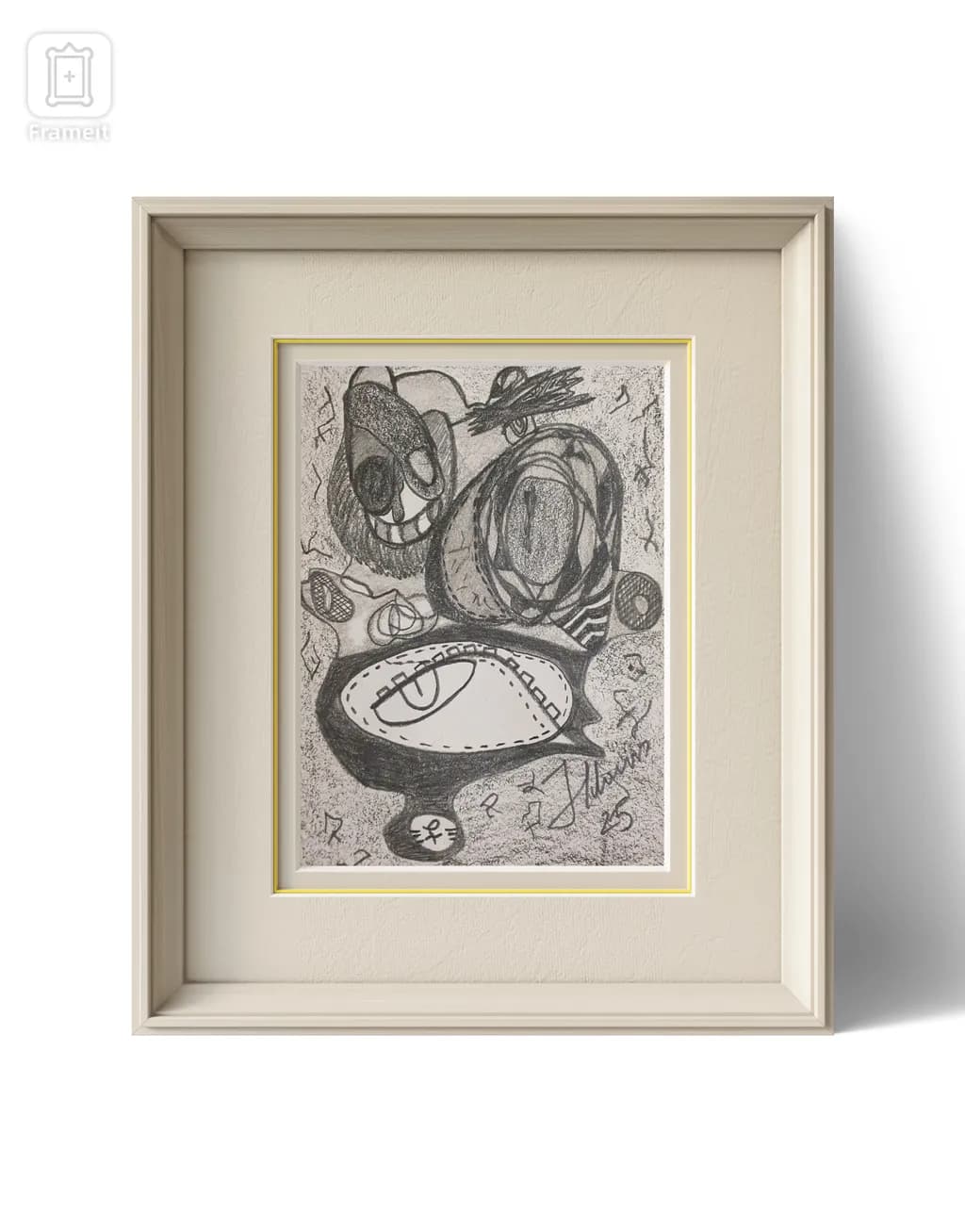 Whimsical Echoes: A Dance of Shadows and Shapes in Monochrome