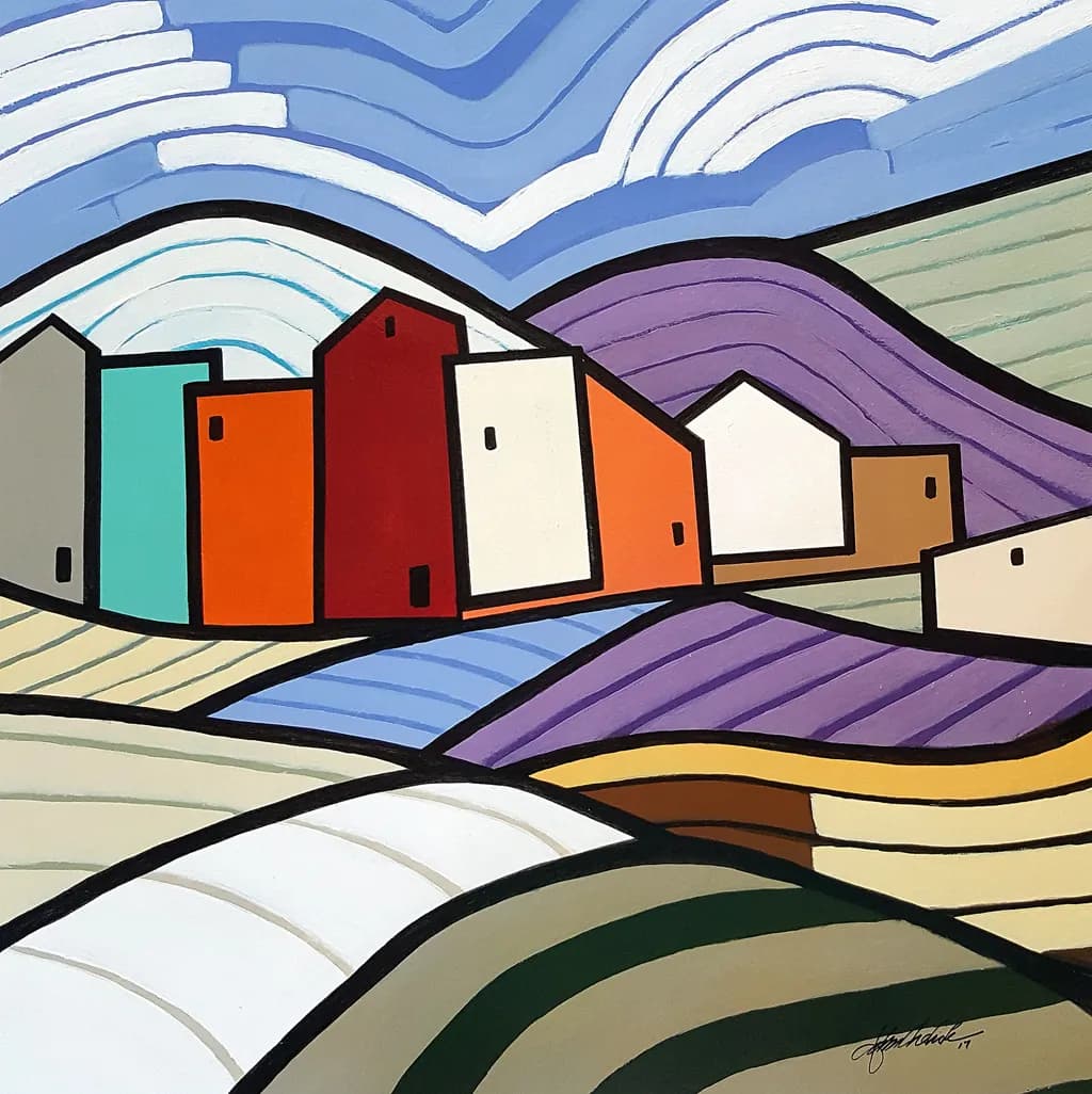 Purple Valley Panorama