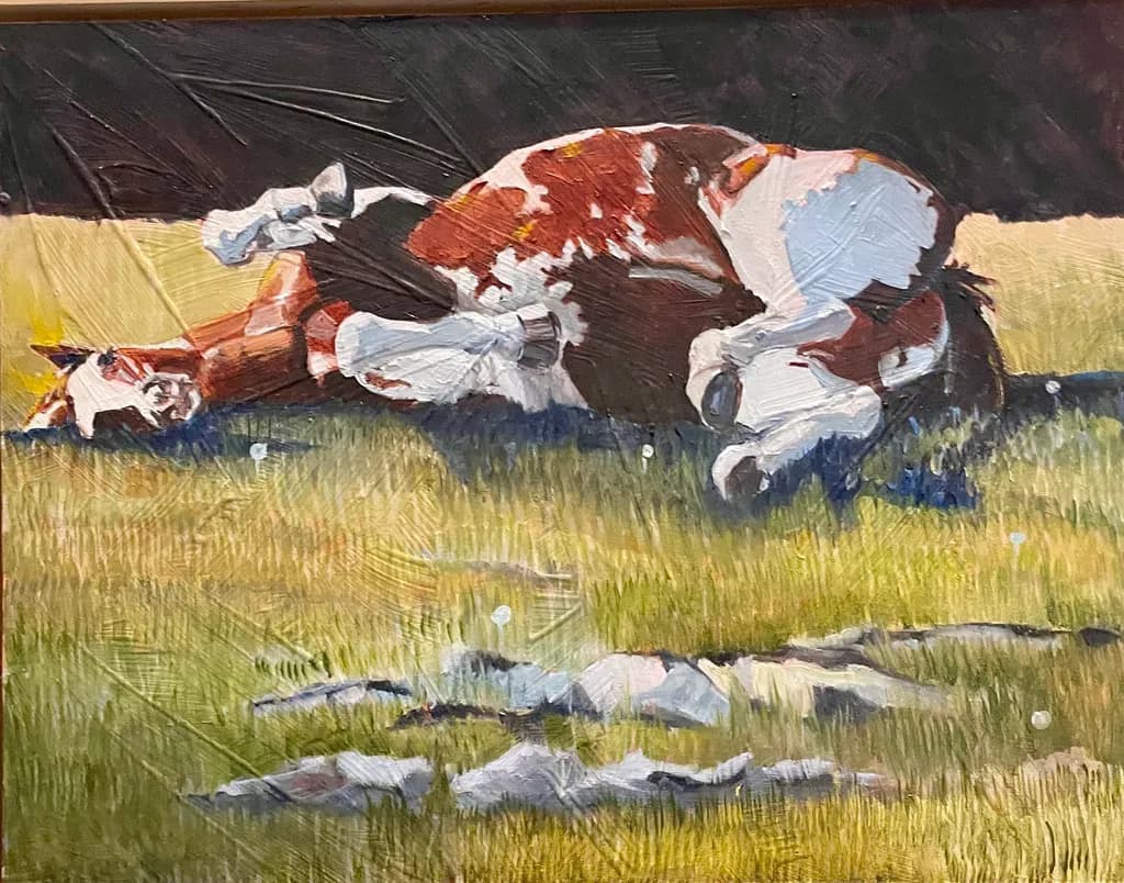 Resting Paint Mare