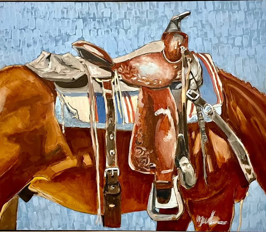 Chestnut Saddle Details
