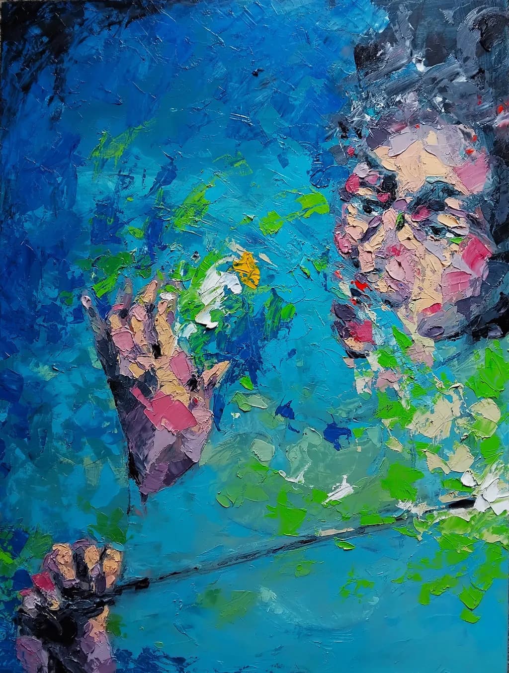 Whispers of Color: A Vibrant Dance of Emotion and Nature
