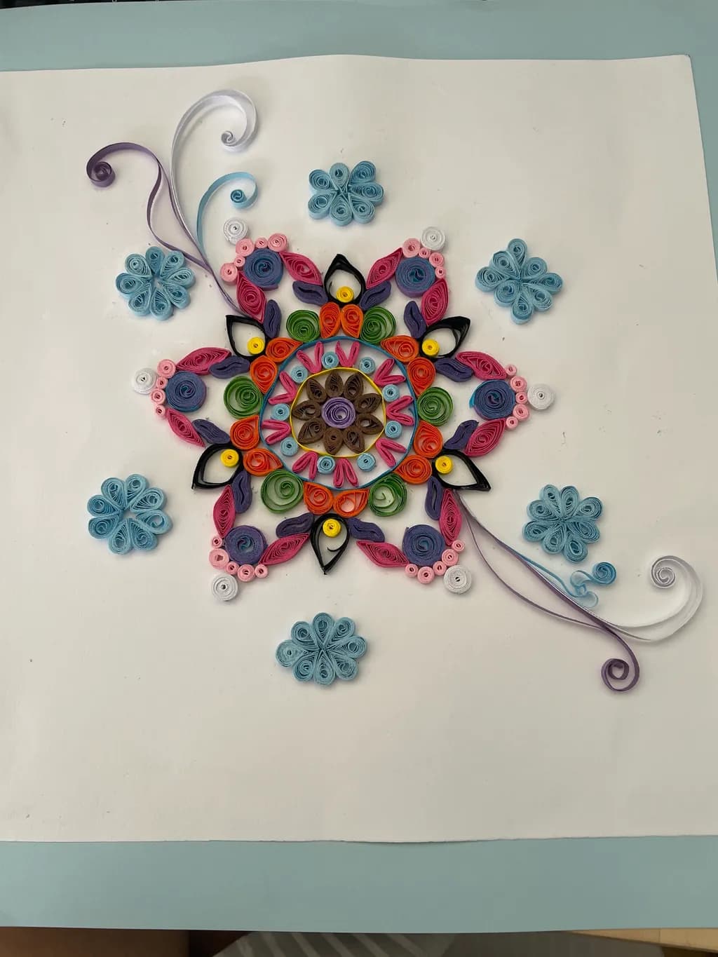 Quilled Floral Mandala