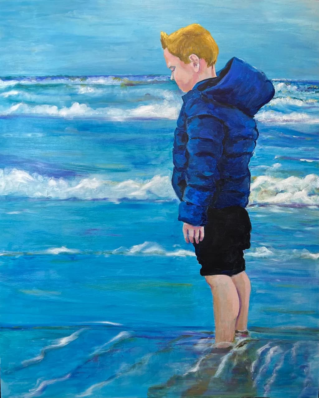 Child at Water's Edge