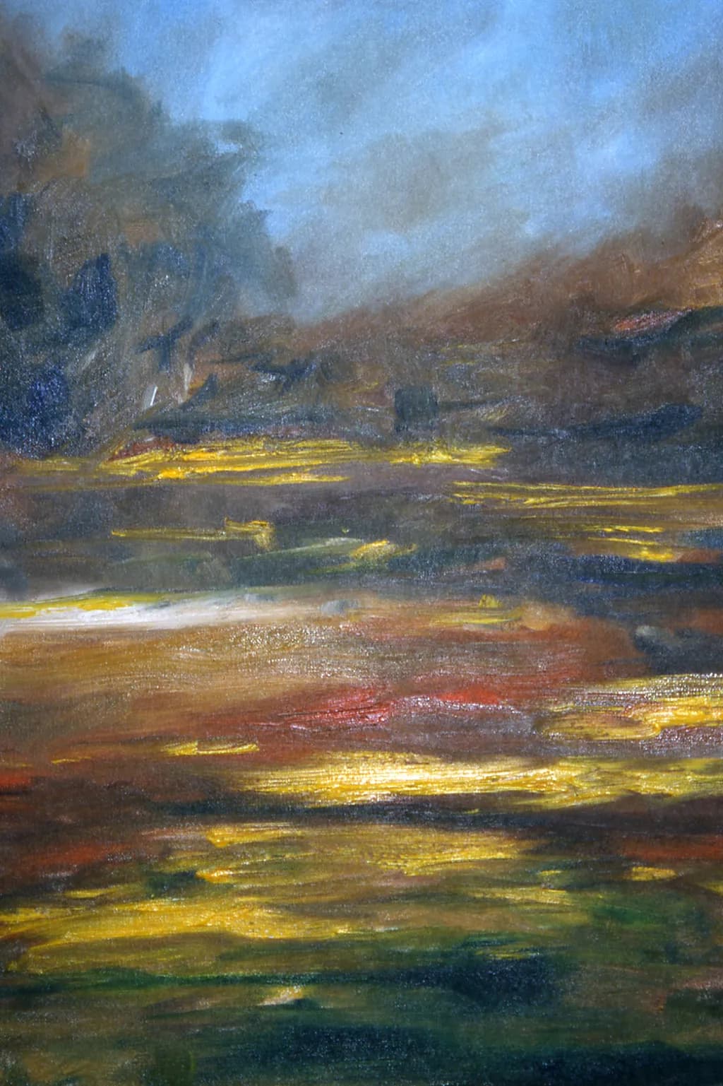 Whispers of Dawn: A Serene Landscape in Soft Hues
