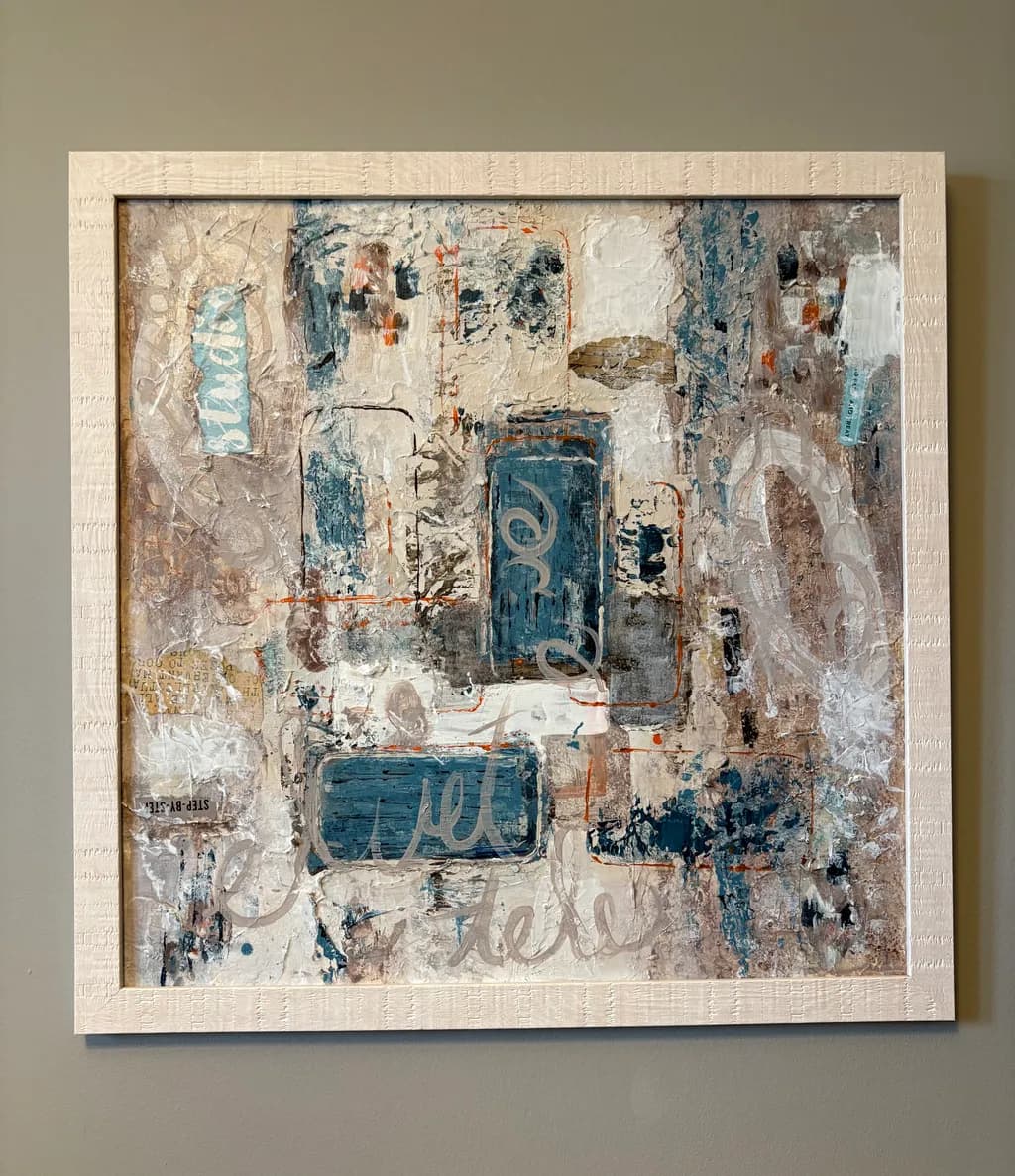 Whispers of Color: An Abstract Journey Through Texture and Emotion