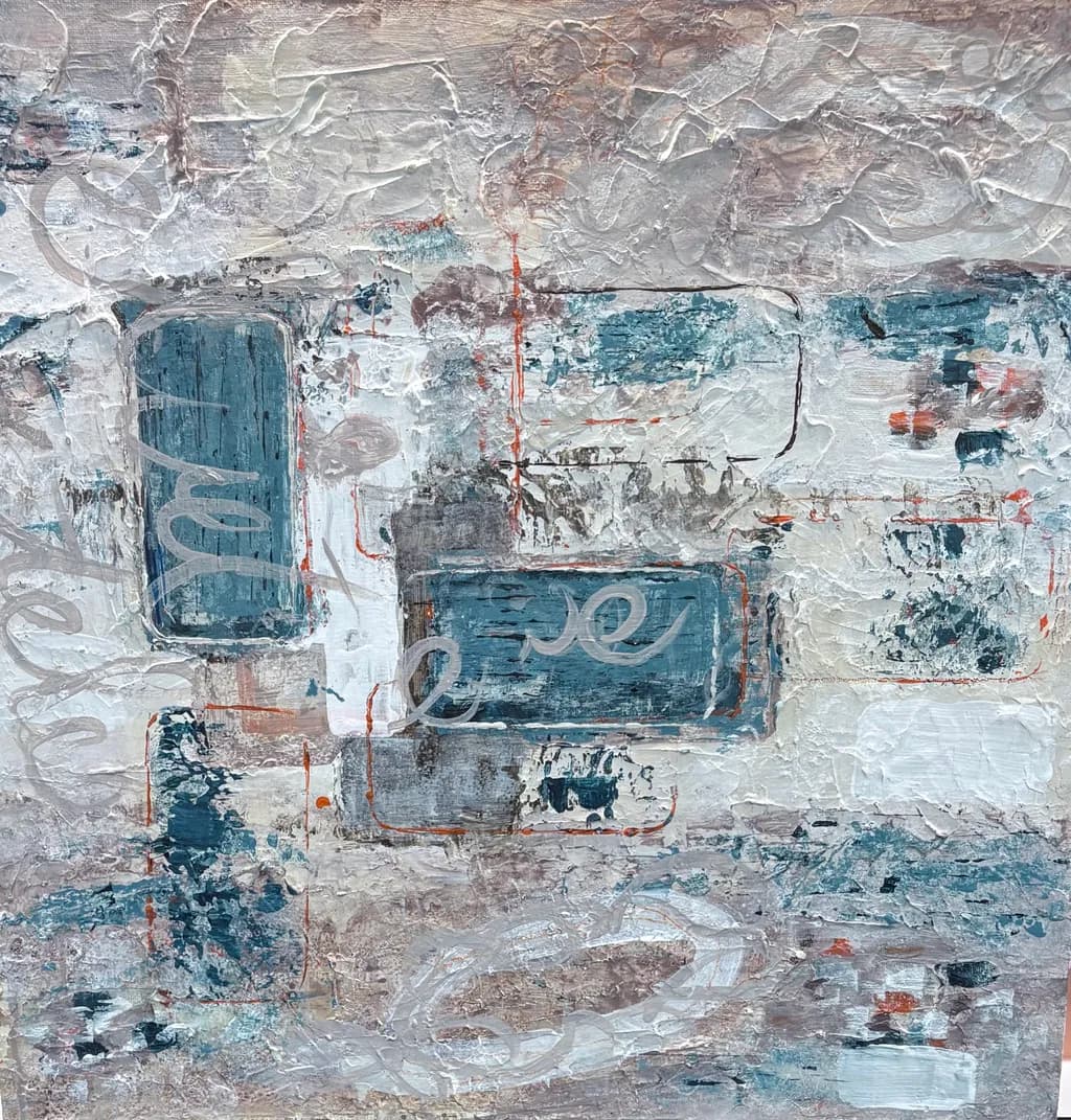Whispers of Color: An Abstract Journey Through Texture and Emotion