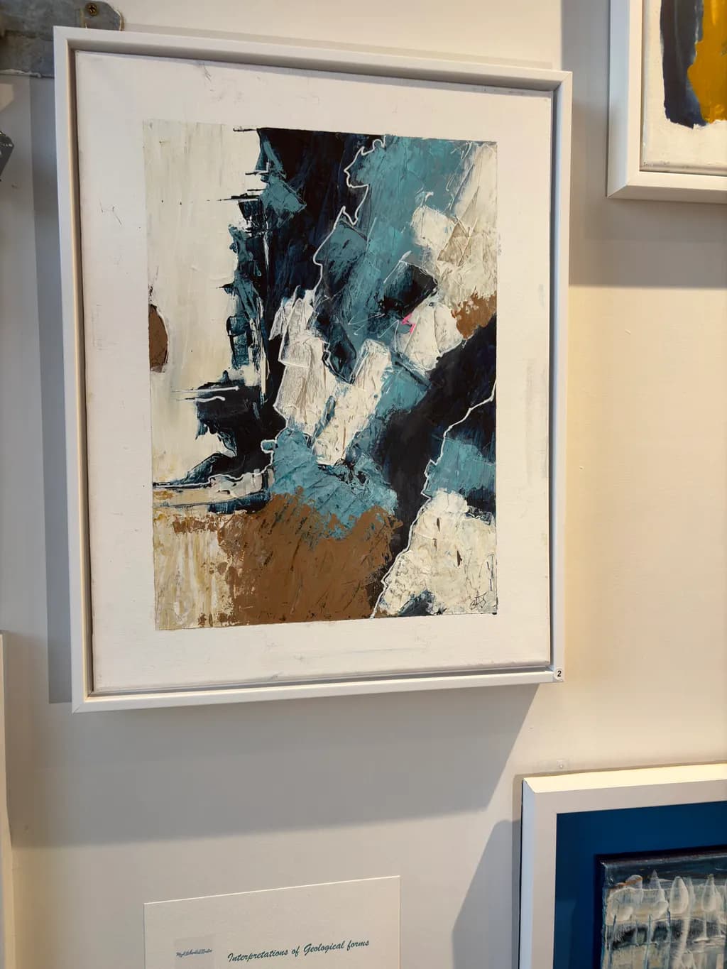 Geological Reverie: An Abstract Exploration of Earth’s Textures and Colors
