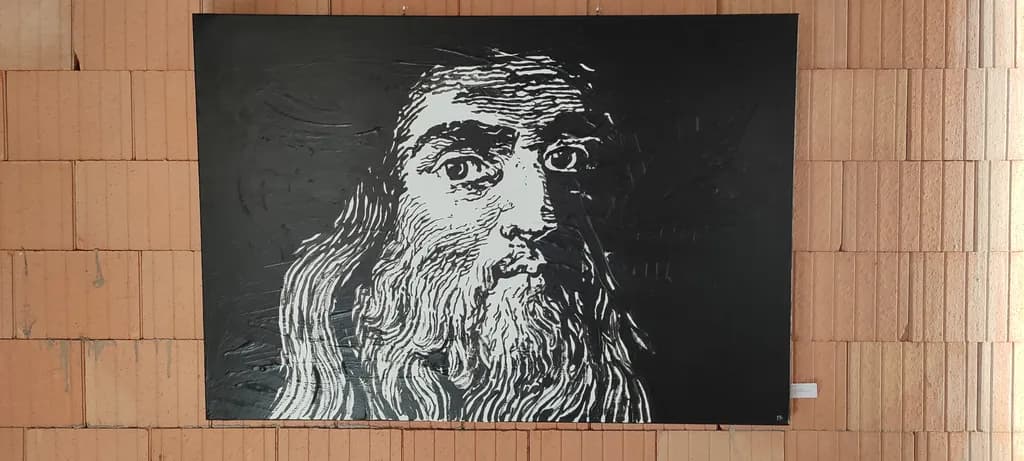Selbstporträt Leonardo da Vinci 