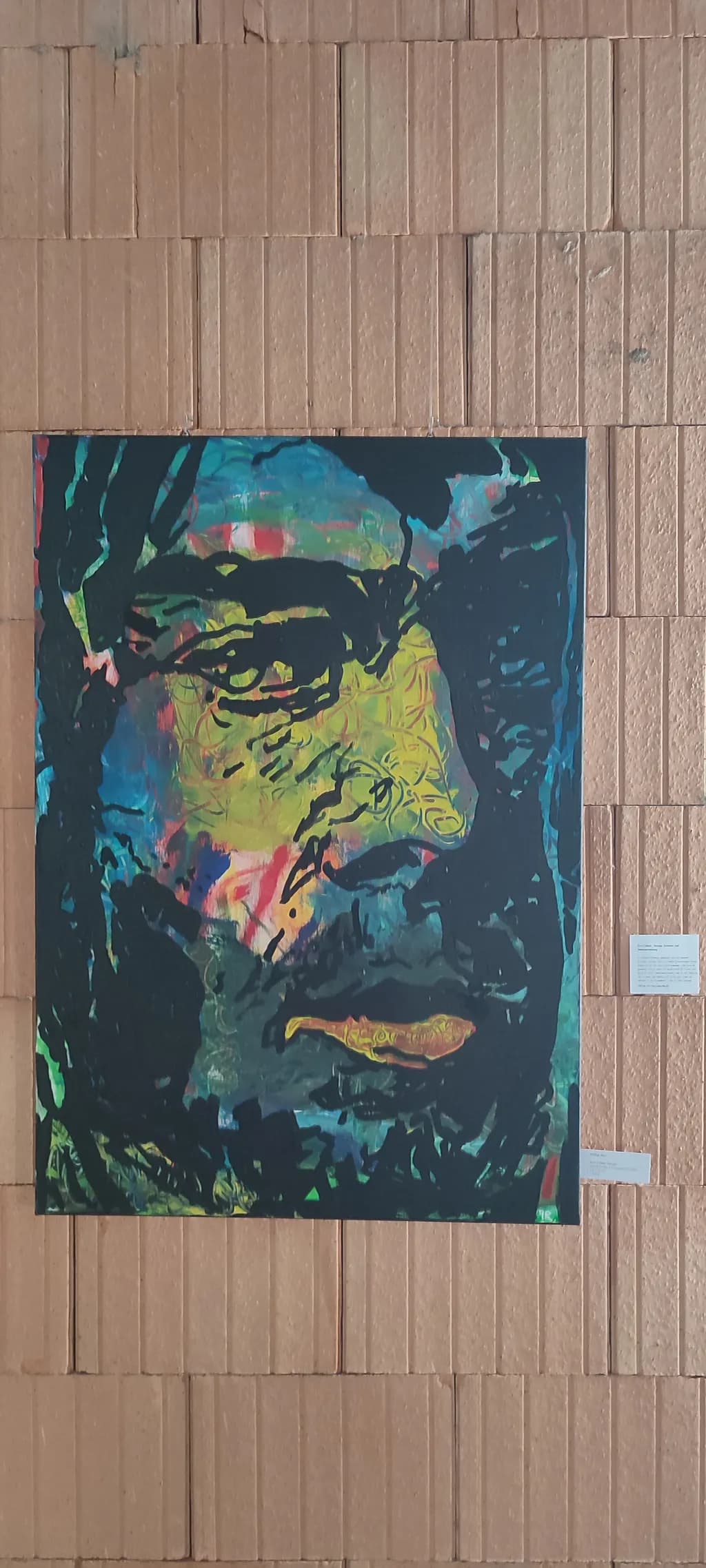 Vivid Reflections: An Abstract Portrait of Emotion and Identity