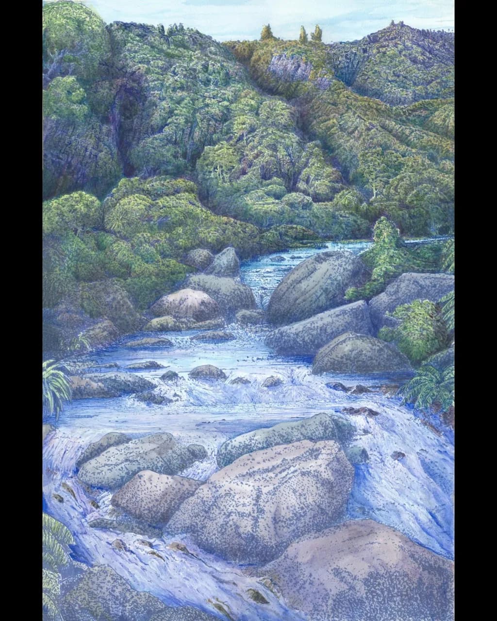 Mountain Stream Flow