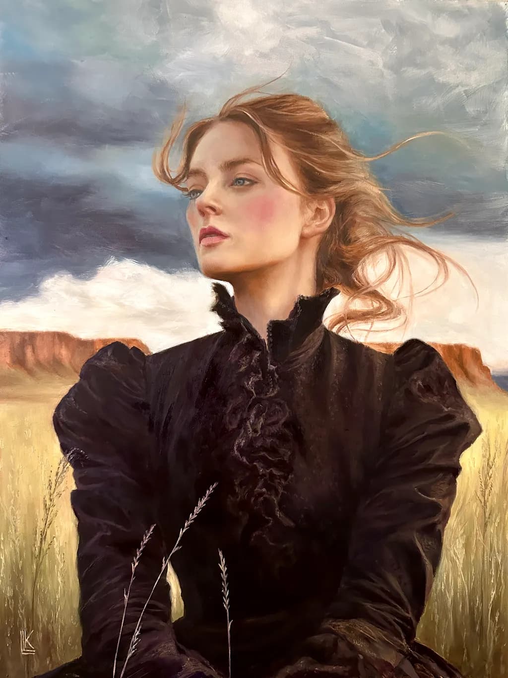 Whispers of the Wind: A Portrait of Resilience in a Timeless Landscape