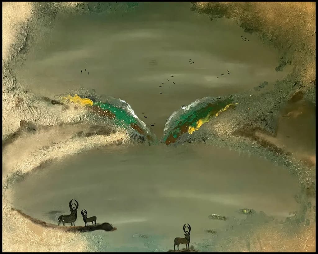 Whispers of the Wilderness: A Serene Encounter with Nature's Palette