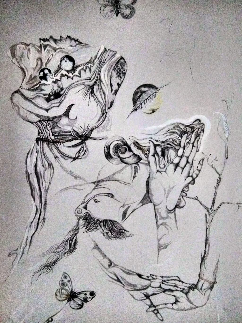 Whispers of the Unseen: A Surreal Exploration of Form and Emotion