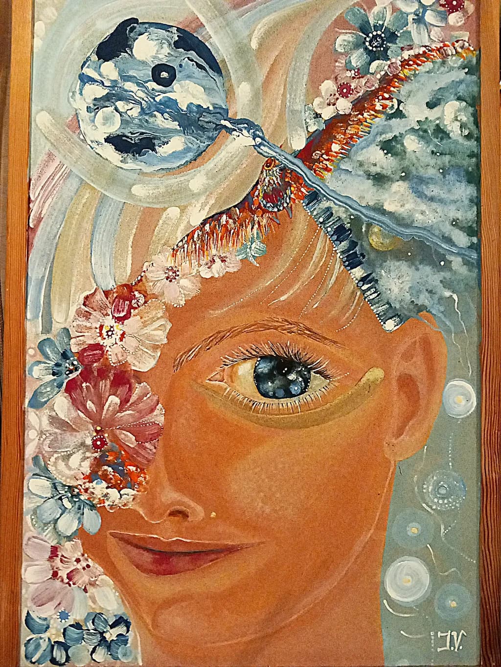 Whispers of the Cosmic Bloom: A Surreal Journey Through Floral Dreams