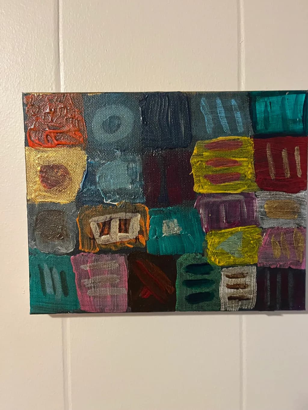 Colorful Mosaic of Emotions: A Vibrant Exploration of Abstract Expressionism