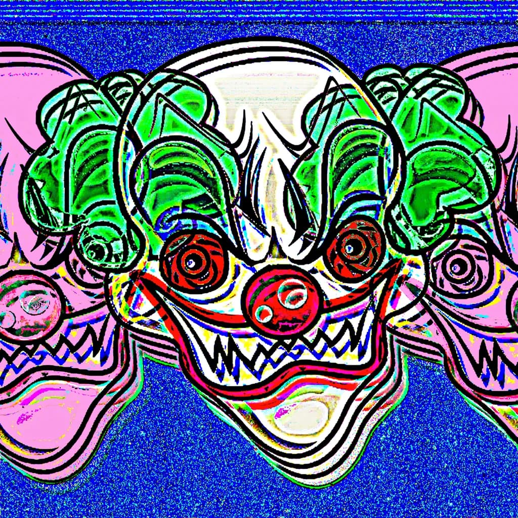 Distorted Clown