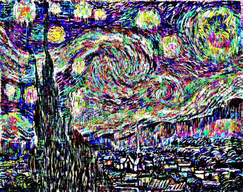 Digital Starry Night