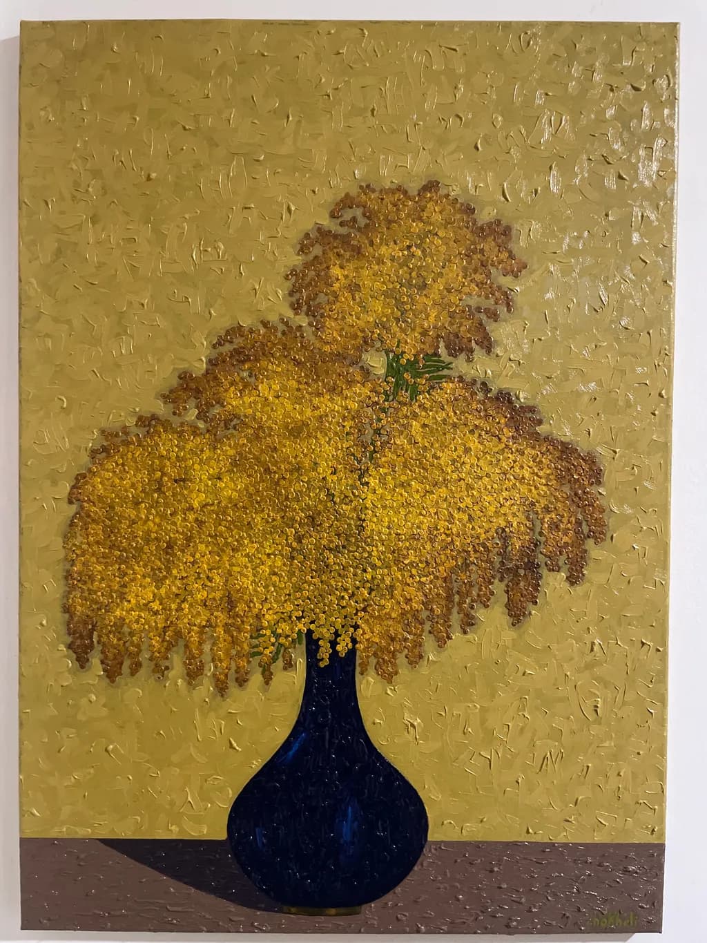 Yellow Flowers in Vase