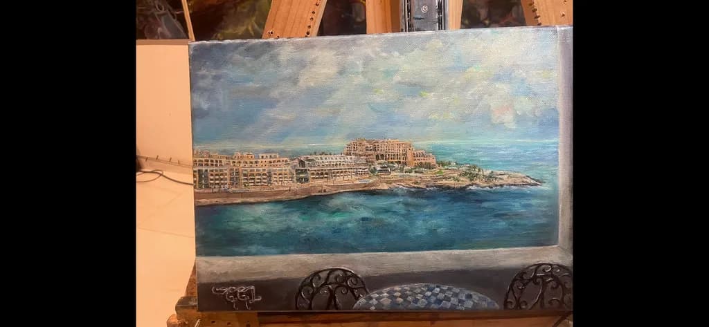 Coastal Serenity: A Tranquil View of Mediterranean Shores