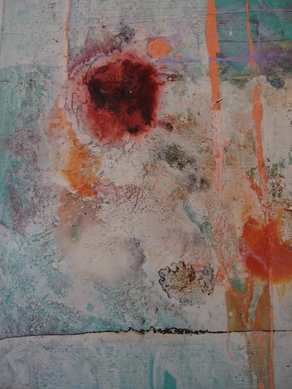 Whispers of Color: An Abstract Journey Through Texture and Emotion