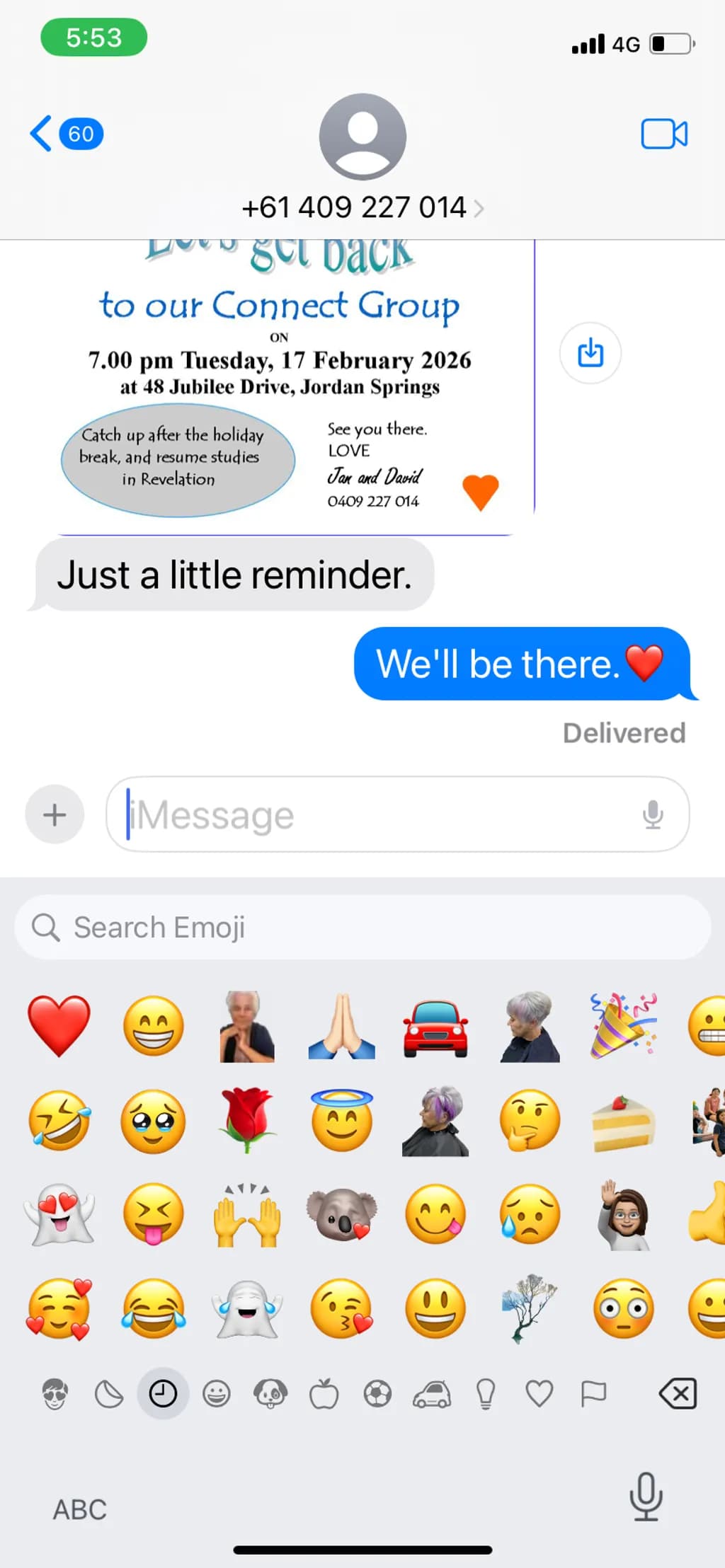 Connect Group Reminder