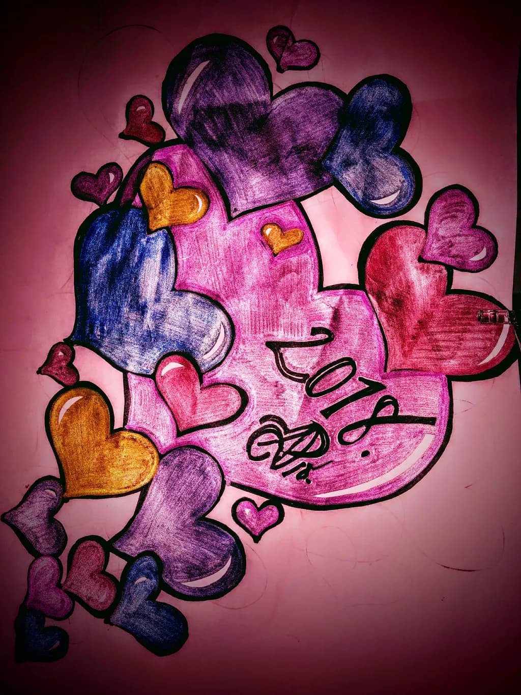 Colorful Hearts 2018