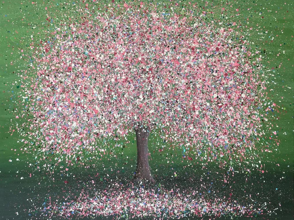 Blossoms of Joy: A Vibrant Celebration of Spring's Essence