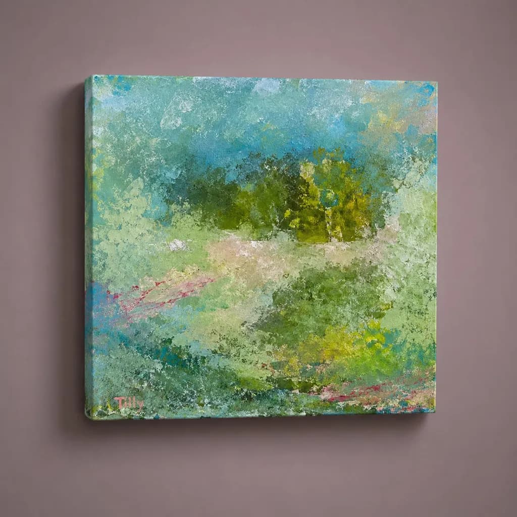 Abstract Acrylic Canvas