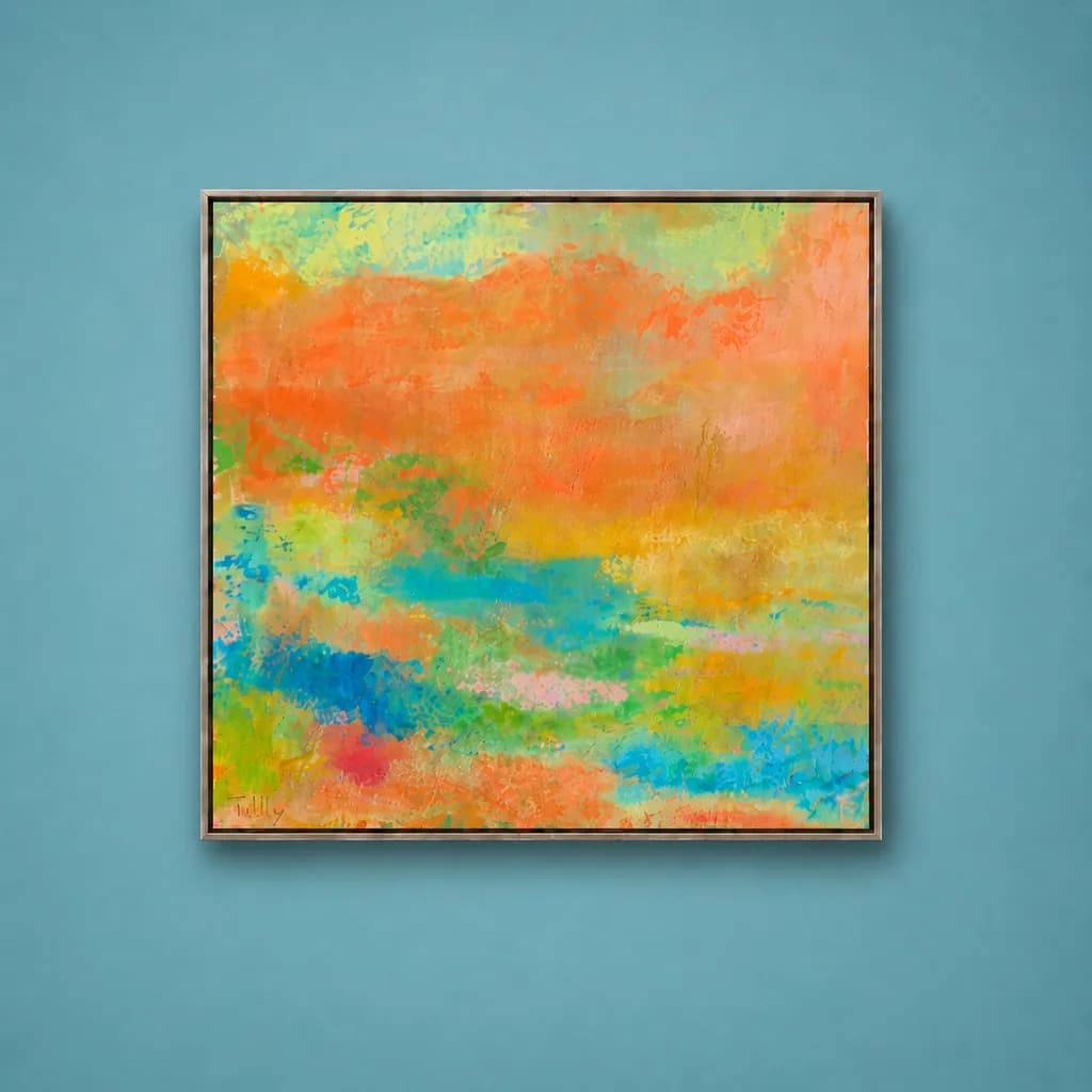 Abstrakt 4A Canvas