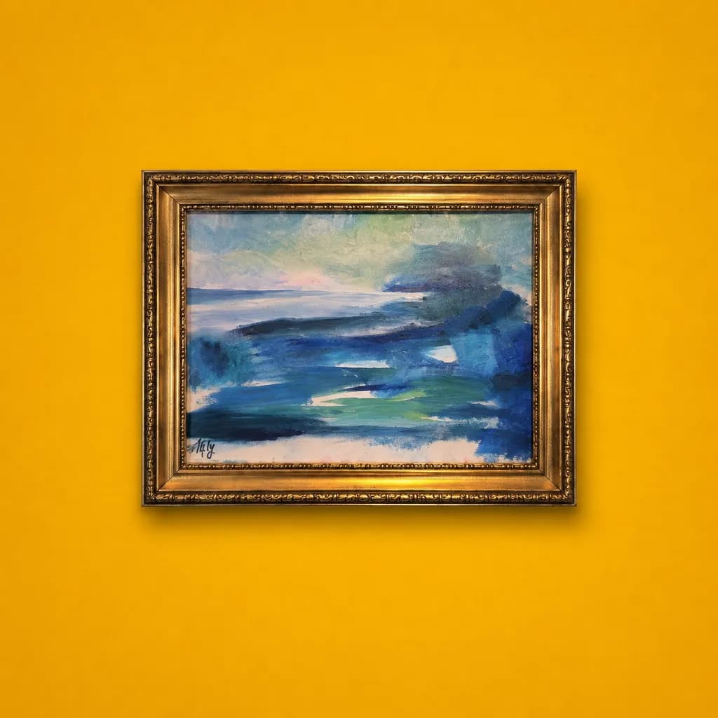 Abstrakt 27A Painting