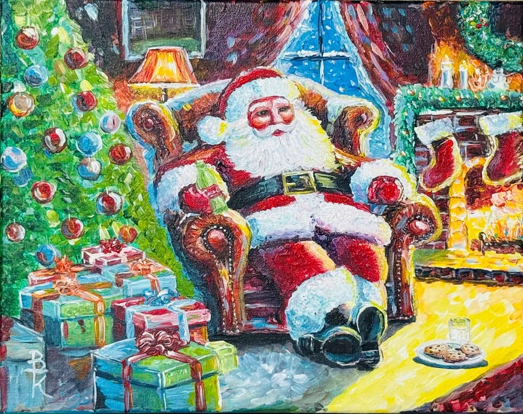 Cozy Christmas Eve