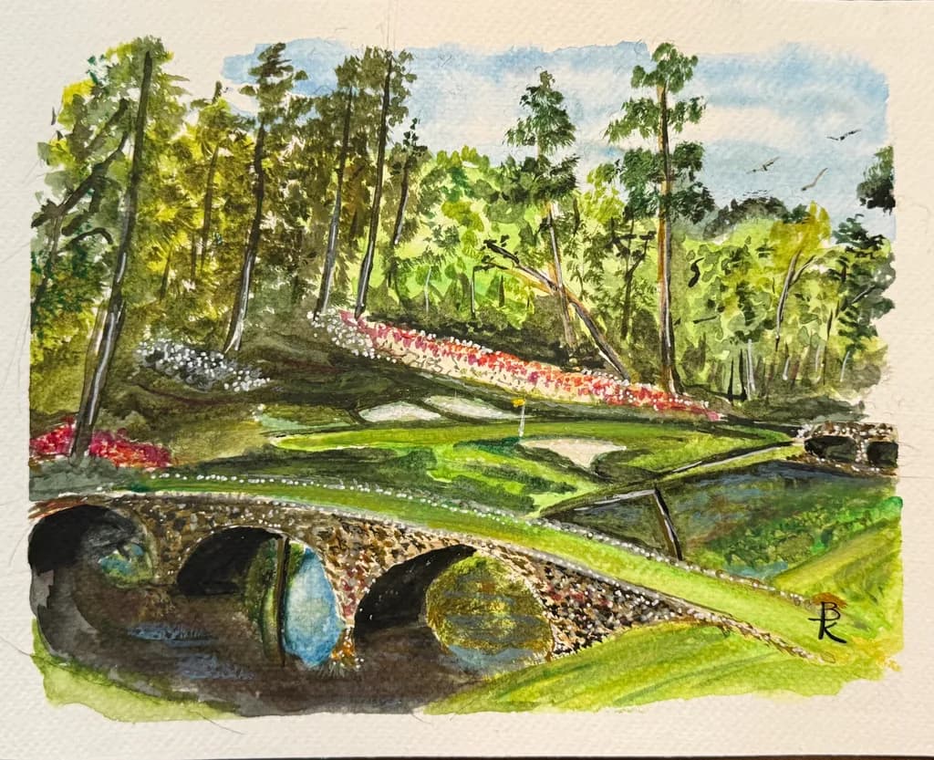 Tranquil Bridge Scene