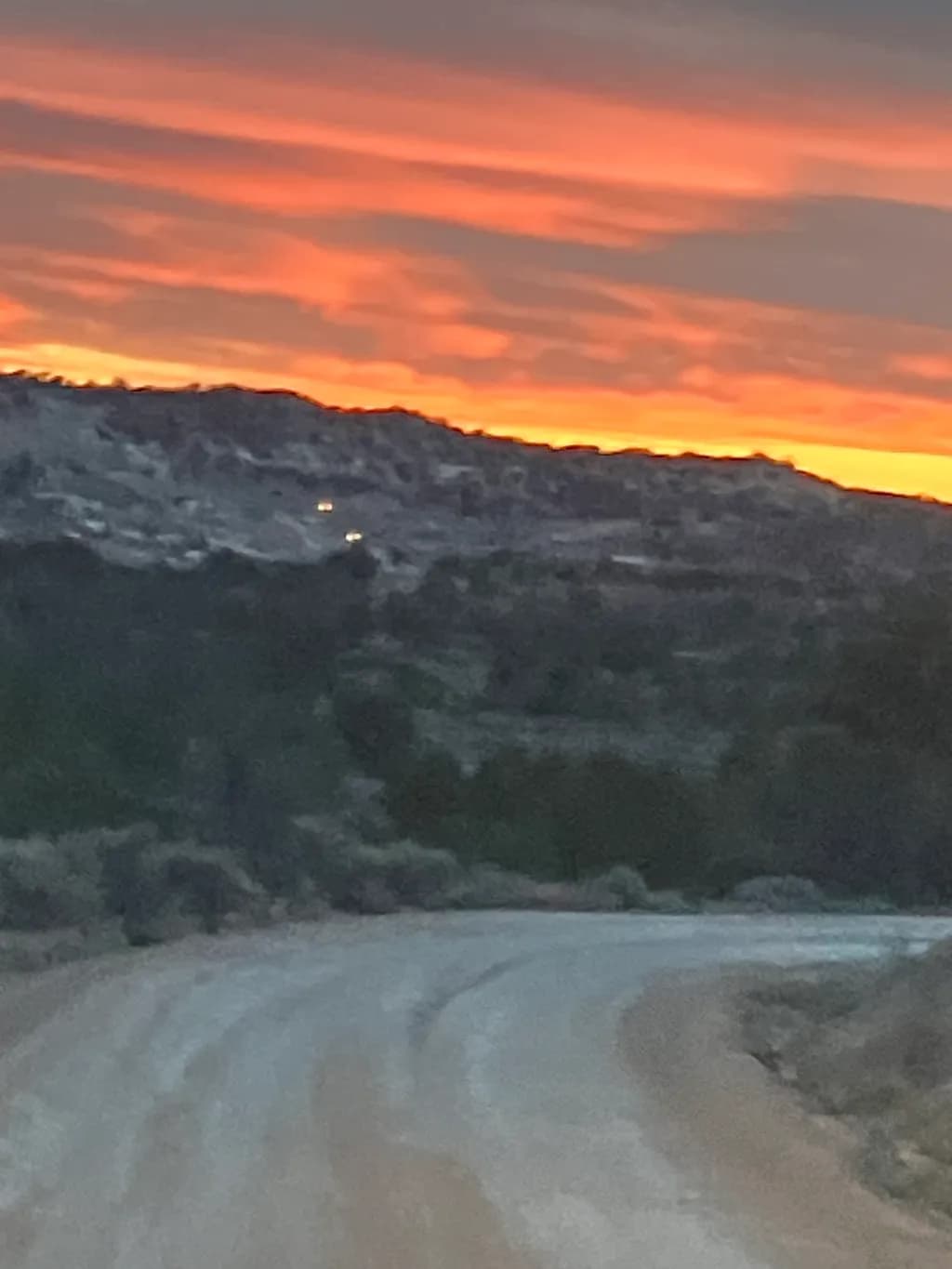 Sunset Roadway