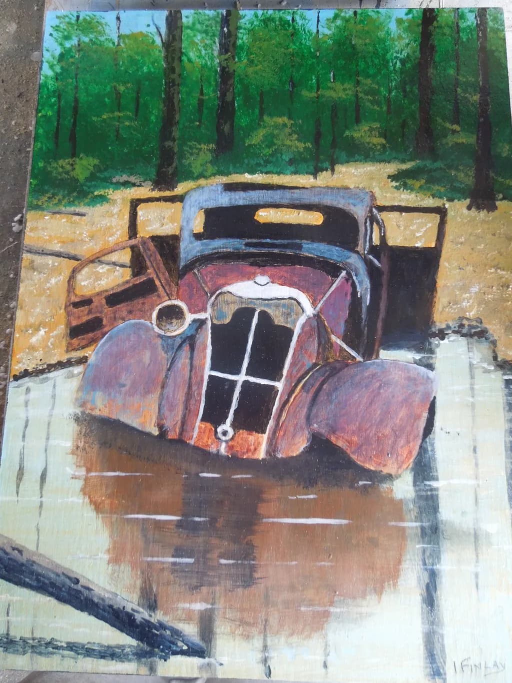 Rusting Reflection