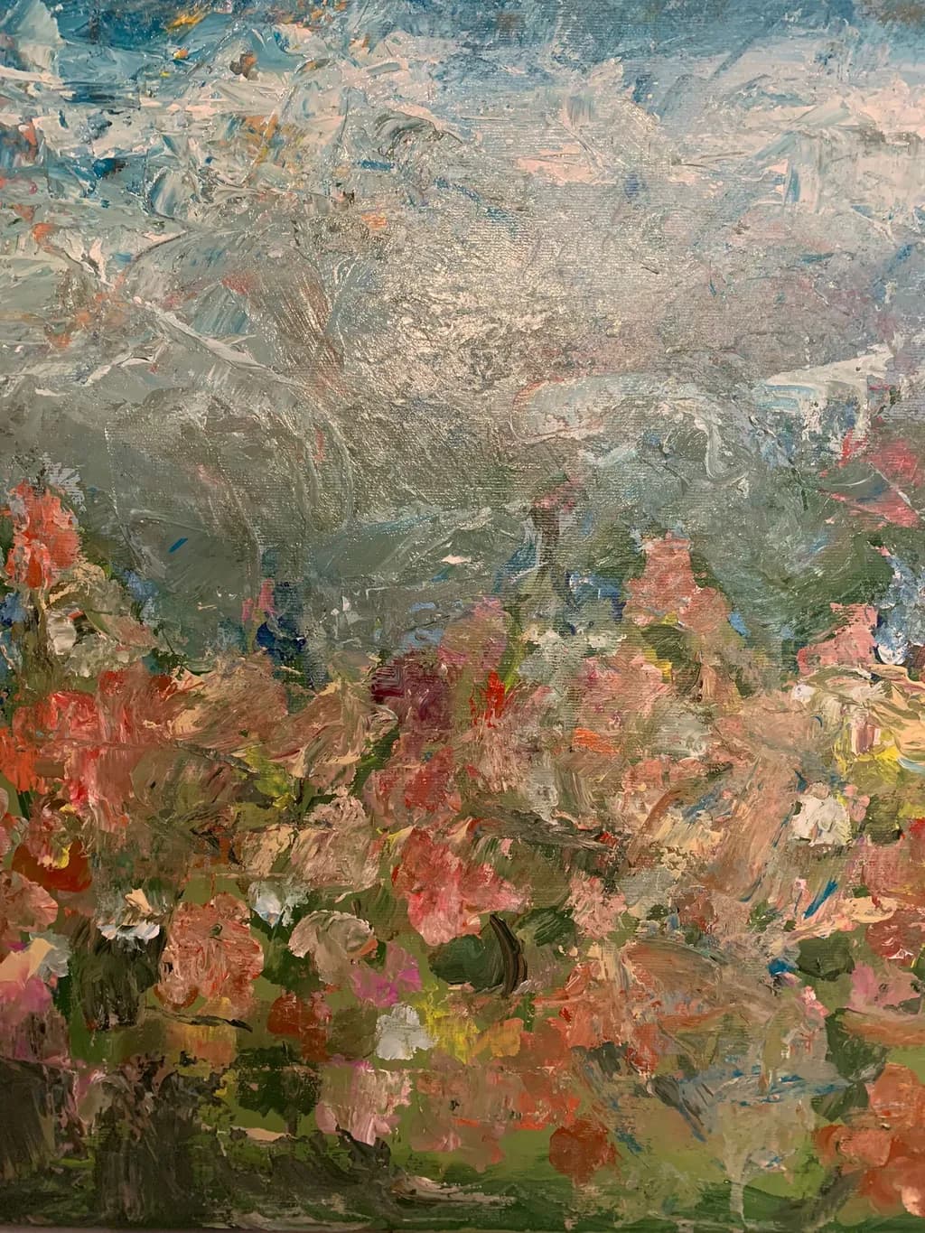 Whispers of Spring: A Vibrant Floral Symphony in Oil Paints