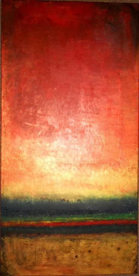 Ethereal Horizons: A Dance of Color and Light