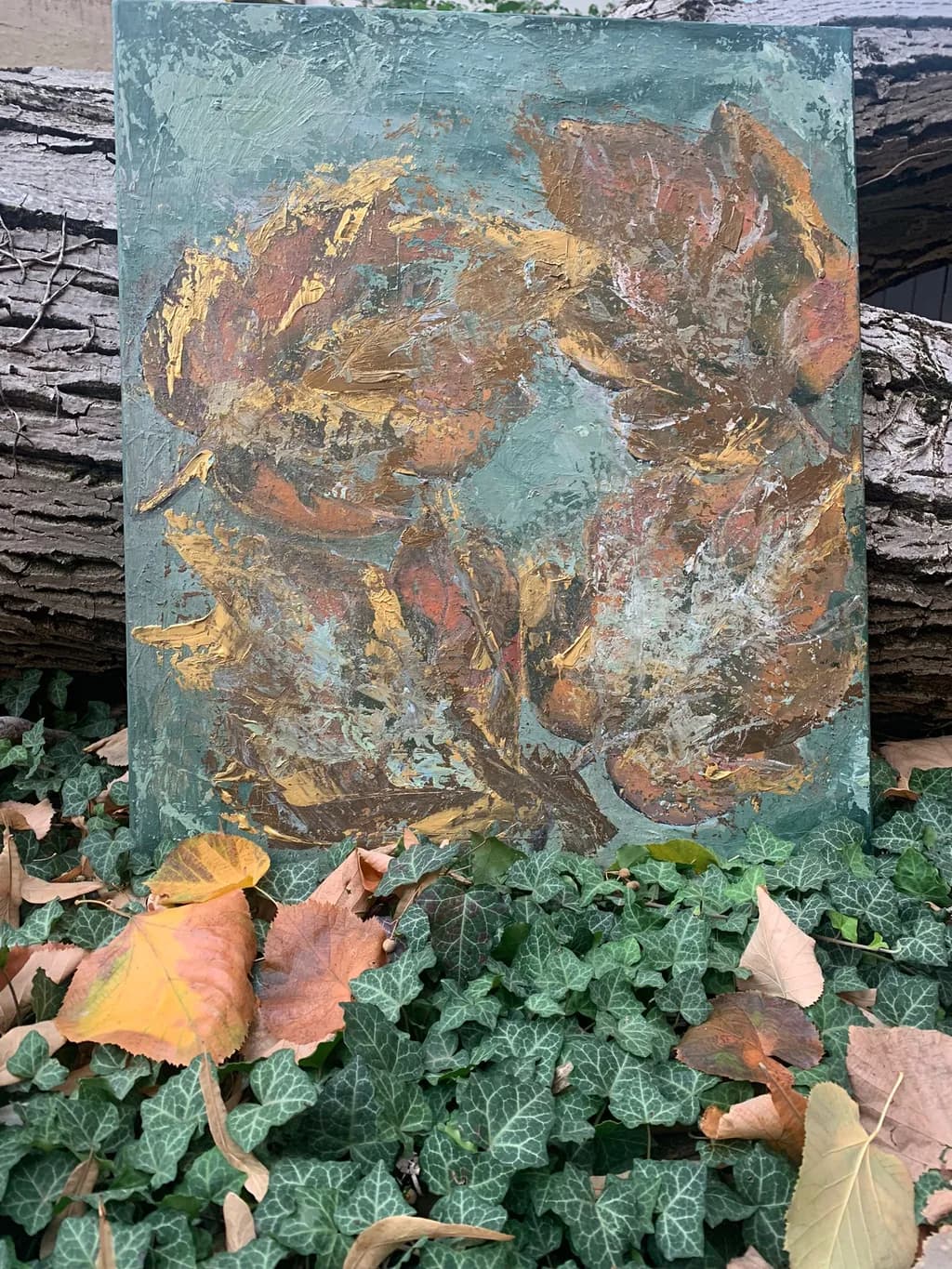 Whispers of Autumn: A Textured Journey Through Nature's Palette