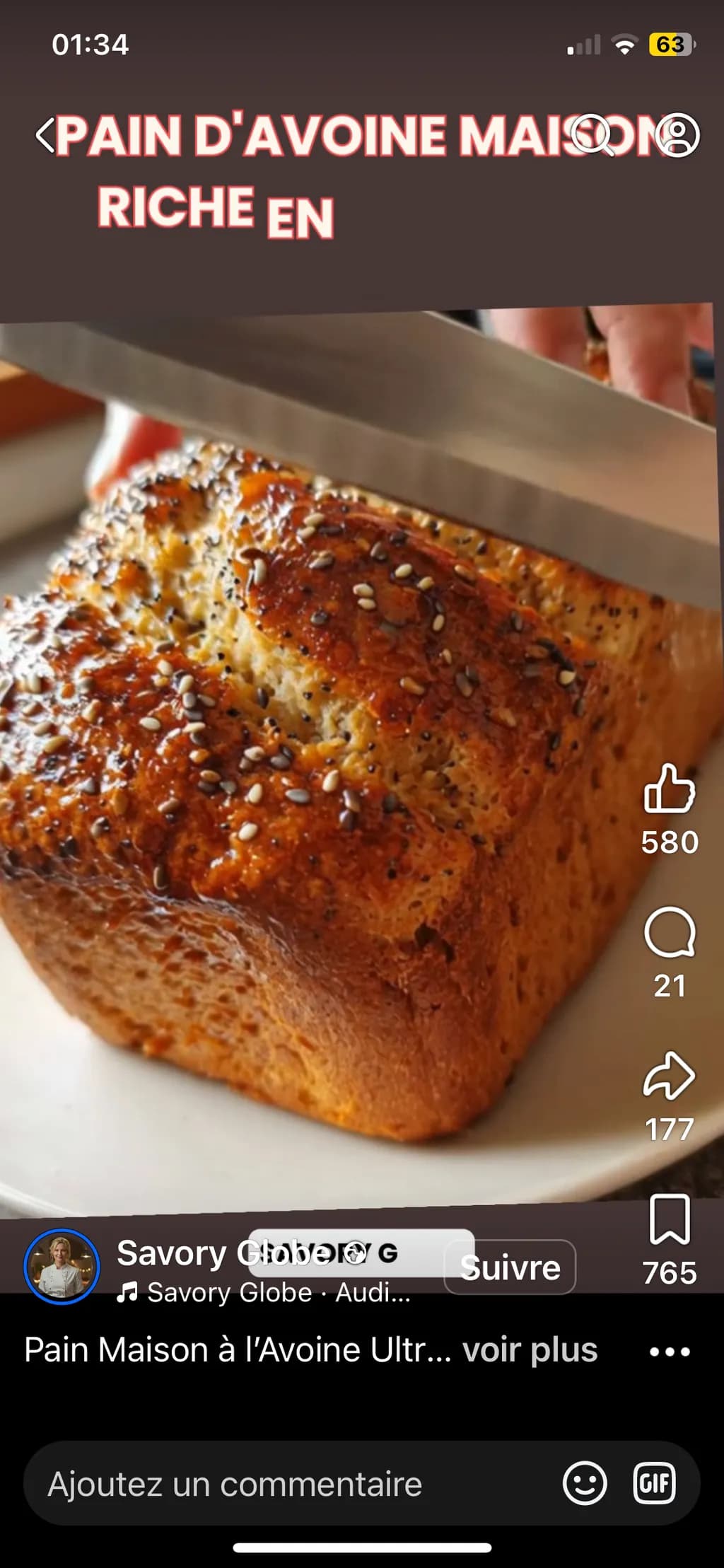 Seeded Crust Loaf