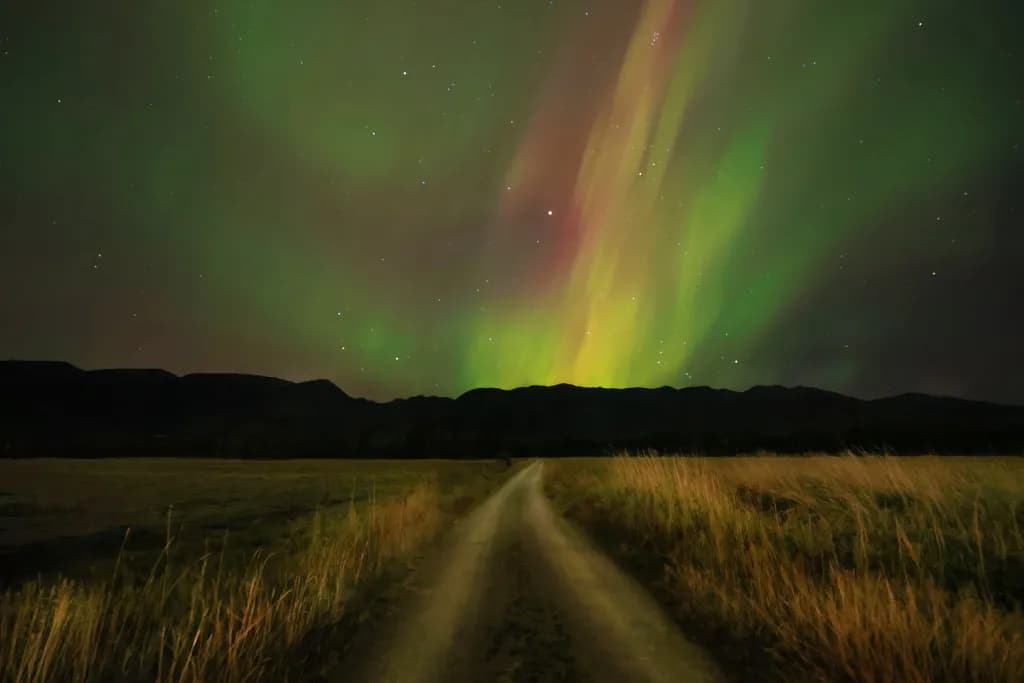 Whispers of the Aurora: A Journey Through Celestial Colors at Dusk