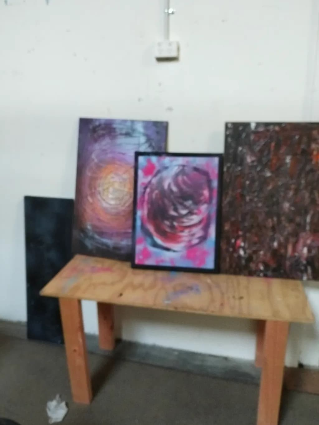Whirlwind of Colors: An Abstract Journey Through Emotion and Expression