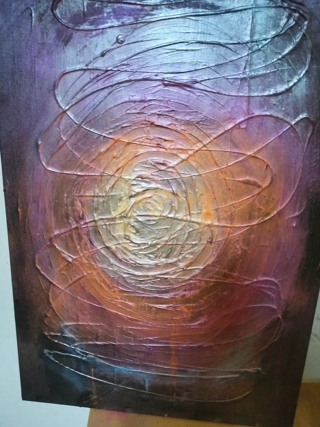 Whispers of Color: A Journey Through Swirling Hues and Textures in Abstract Art