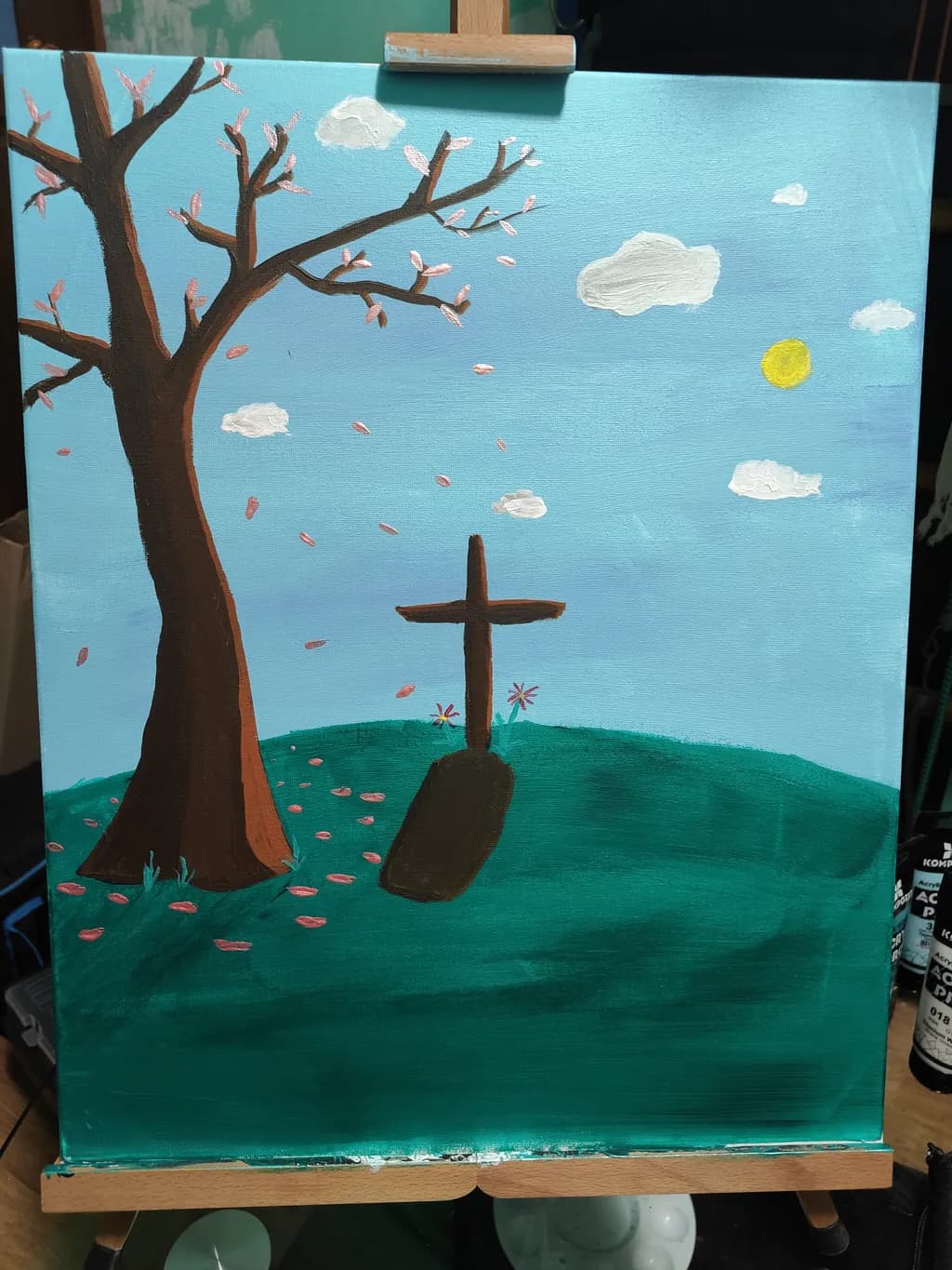 Tree and Cross Hill
