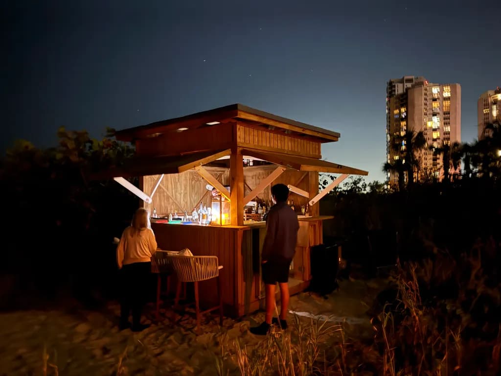 Beachside Night Bar